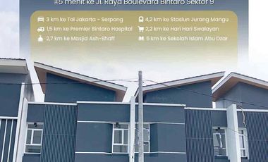 Rumah RBR Bintaro, Dekat Stasiun Toll, Mewah Pondok Aren Tangsel, Kota Tangerang Selatan Jual Dijual
