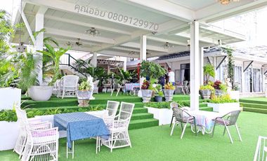 For sale: Luxury riverside mansion, Pathum-Samkok-Sena Road, Pathum Thani, over 2 rai, with custom-made luxury furniture throughout the house