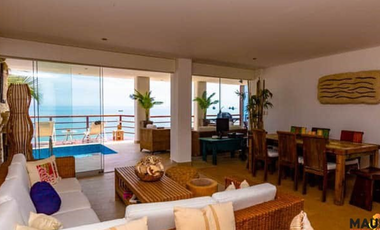 DEPARTAMENTO DE PLAYA AMOBLADO FRENTE AL MAR
