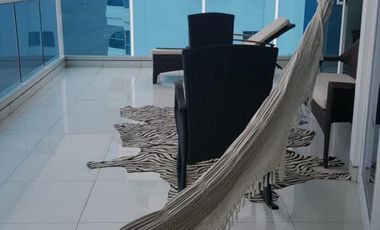 ARRIENDO APARTAMENTO AMOBLADO FRENTE A LA BAHIA DE CASTILLOGRANDE