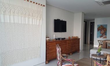 ARRIENDO APARTAMENTO AMOBLADO FRENTE A LA BAHIA DE CASTILLOGRANDE