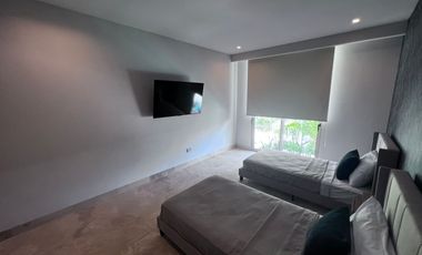 DEPARTAMENTO EN RENTA AMUEBLADO Y EQUIPADO CON ACABADOS ITALIANOS, OPORTUNIDAD DE PRECIO EN PUERTO CANCUN