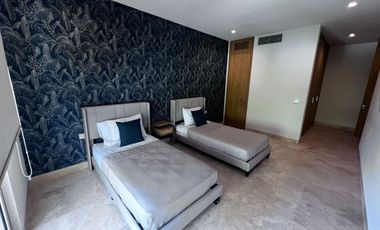 DEPARTAMENTO EN RENTA AMUEBLADO Y EQUIPADO CON ACABADOS ITALIANOS, OPORTUNIDAD DE PRECIO EN PUERTO CANCUN