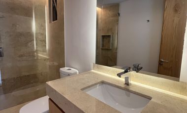 DEPARTAMENTO EN RENTA ALBA MARINA PUERTO CANCUN, 4 RECAMARAS CON ACABADOS ITALIANOS