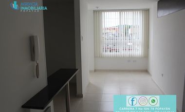 Agencia inmobiliaria Popayán ALQUILA APARTAESTUDIO sector norte de la ciudad. Condominio Genova