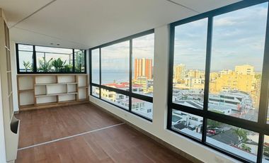 Espectacular departamento Loft completamente nuevo con vista al mar.