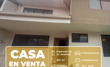 Casa en el sector Tejar 4 habitaciones