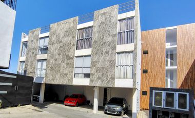 DEPARTAMENTO SEMI AMUEBLADO EN RENTA EN SANTIAGO MOMOXPAN, SAN PEDRO CHOLULA, PUEBLA, FORJADORES,  2 recámaras