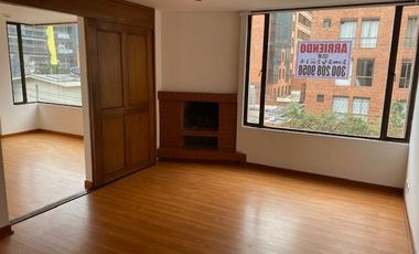 ARRIENDO APARTAMENTO CHICO CENTRAL BOGOTA