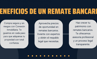 CASA EN REMATE EN CONDOMINIO 