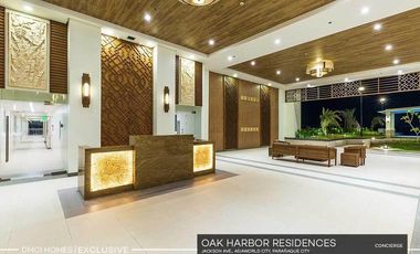 FACING SEA VIEW dmci 2br condo in oak harbor residences manila bay paranaque nr okada and solaire