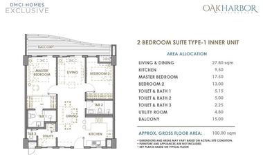 FACING SEA VIEW dmci 2br condo in oak harbor residences manila bay paranaque nr okada and solaire