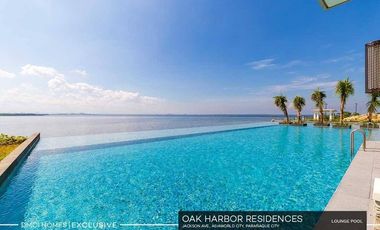 FACING SEA VIEW dmci 2br condo in oak harbor residences manila bay paranaque nr okada and solaire
