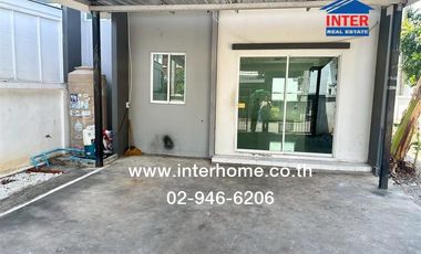 2-storey townhouse, 37.2 sq.w., Lio Ratthanathibet-Westgate Village, Soi 7, Soi Wat Sao Thong Hin, Kanchanaphisek Ring Road, Bang Yai, Nonthaburi