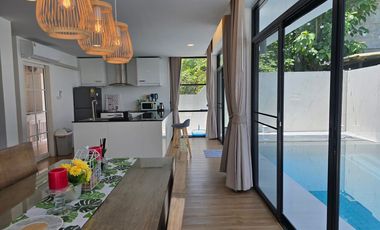 🏡 FOR SALE or RENT – Luxury Modern Pool Villa in Pa Daet, Chiang Mai 🌴💦 ✨ Prime location near Big C Mae Hia, minimalist design, private saltwater p