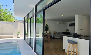 🏡 FOR SALE or RENT – Luxury Modern Pool Villa in Pa Daet, Chiang Mai 🌴💦 ✨ Prime location near Big C Mae Hia, minimalist design, private saltwater p