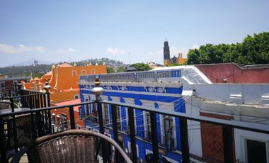 Departamento en renta en el centro de puebla amueblado