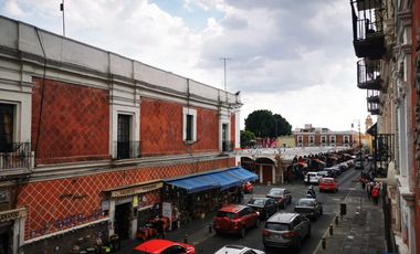 Departamento en renta en el centro de puebla amueblado