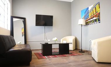 Departamento en renta en el centro de puebla amueblado