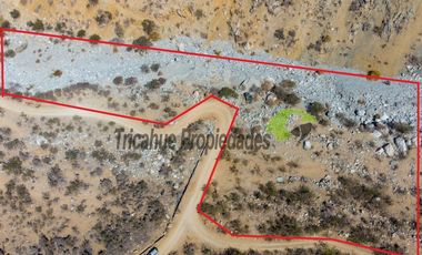 Venta terreno de 1 hectárea en el mágico Cochiguaz, Valle del Elqui. $75 millones