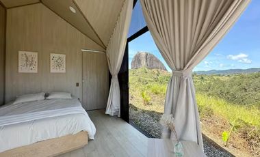 Venta lote con 2 cabañas, (AIrbnb)