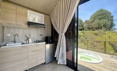 Venta lote con 2 cabañas, (AIrbnb)