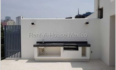 Departamento Penthouse en venta Renacimiento Cuauhtemoc ciudad de mexico 25-1678 mtzp