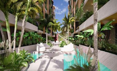 Penthouse cerca del mar, amueblado y equipado en venta, Centro, Playa del Carmen
