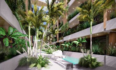 Penthouse cerca del mar, amueblado y equipado en venta, Centro, Playa del Carmen