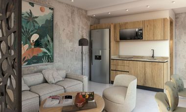 Penthouse cerca del mar, amueblado y equipado en venta, Centro, Playa del Carmen