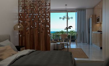 Penthouse cerca del mar, amueblado y equipado en venta, Centro, Playa del Carmen