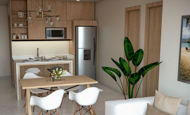 Penthouse cerca del mar, amueblado y equipado en venta, Centro, Playa del Carmen