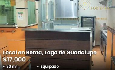 Local en Renta, Lago de Guadalupe