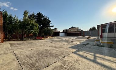 Terreno en Renta en San Buenaventura, Toluca, con construcción