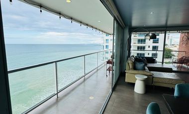Espectacular departamento frente al mar en Edificio Ibiza.