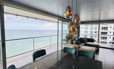 Espectacular departamento frente al mar en Edificio Ibiza.
