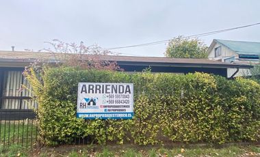 Casa en Arriendo a Pasos de Av. Alemania, Temuco