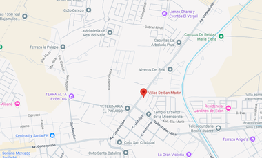 Casa en Fraccionamiento Villa san Martin, Av. Concepción, Centro, Santa Cruz del Valle, Jalisco, México