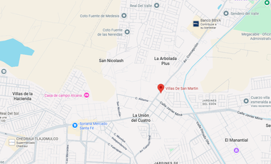 Casa en Fraccionamiento Villa san Martin, Av. Concepción, Centro, Santa Cruz del Valle, Jalisco, México