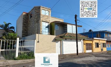 Casa de tres niveles con alberca en Renta,a unas cuadras del Puente Allende en la Col. Miguel Aleman, cerca del centro histórico en el Puerto de Verac