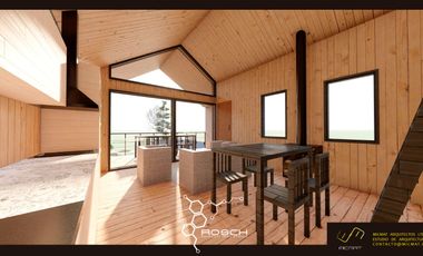 Comodo terreno con agua y luz (cuenta con permiso de edificación)