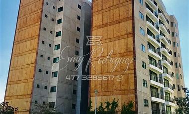 DEPARTAMENTO EN RENTA, NATURA LEÓN, GTO, 3 REC, AMUEBLADO, 2 AUTOS, VIGILANCIA Y CONFORT