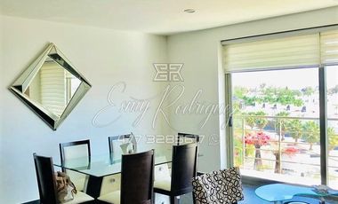 DEPARTAMENTO EN RENTA, NATURA LEÓN, GTO, 3 REC, AMUEBLADO, 2 AUTOS, VIGILANCIA Y CONFORT