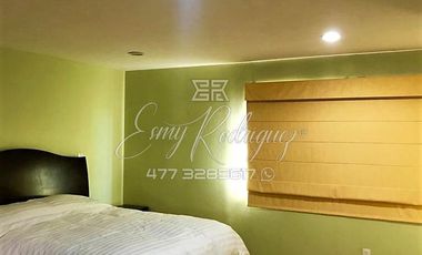 DEPARTAMENTO EN RENTA, NATURA LEÓN, GTO, 3 REC, AMUEBLADO, 2 AUTOS, VIGILANCIA Y CONFORT