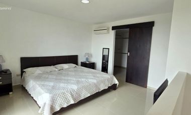 Alquilo Departamento tipo Loft Amoblado en La Vista Towers Seguridad 24/7