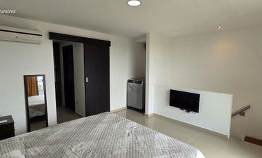 Alquilo Departamento tipo Loft Amoblado en La Vista Towers Seguridad 24/7