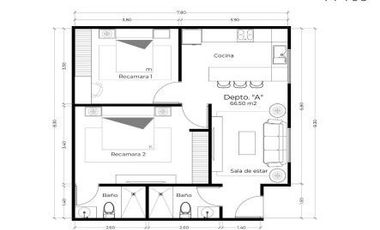 SE VENDE CONJUNTO DE 6 DEPARTAMENTOS NUEVOS EQUIPADOS LOS NOGALES