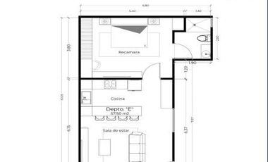 SE VENDE CONJUNTO DE 6 DEPARTAMENTOS NUEVOS EQUIPADOS LOS NOGALES
