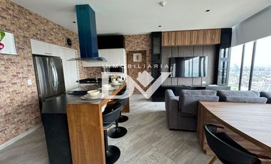 PENTHOUSE EN RENTA DE 2 HABITACIONES AMUEBLADO EN ZAVALETA