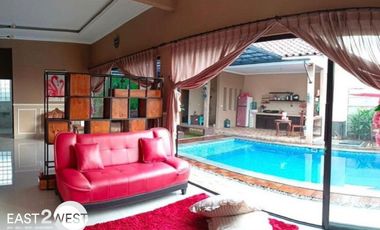 Dijual/Disewakan Rumah Villa Anggraeni Jalan Garuda 1 Parung Bogor Bagus Nyaman Siap Huni Lokasi Sangat Strategis